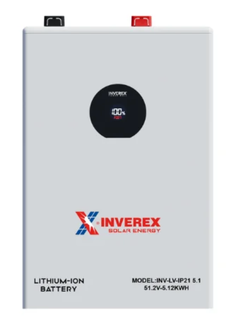 Inverex LV-IP21 5.1kWh Battery (10Y)
